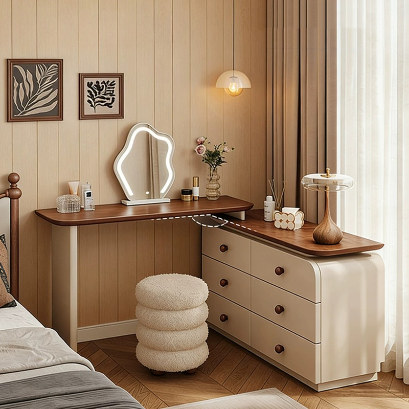 Mid Century Bedroom Dressing T - Beauty Without Makeup ulasan dan harga