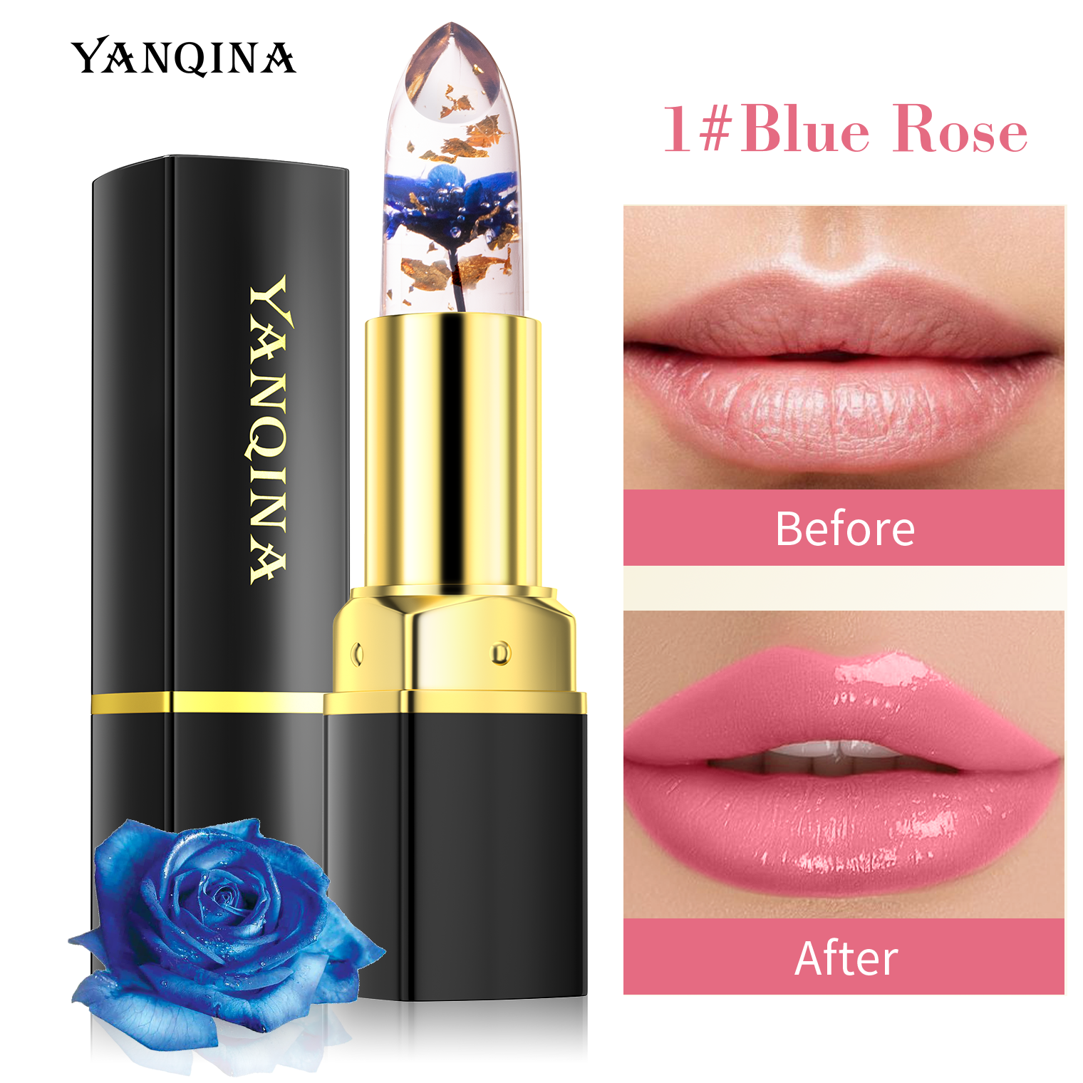 Color Changing Jelly Lipstick  - Beauty Flower Makeup ulasan dan harga