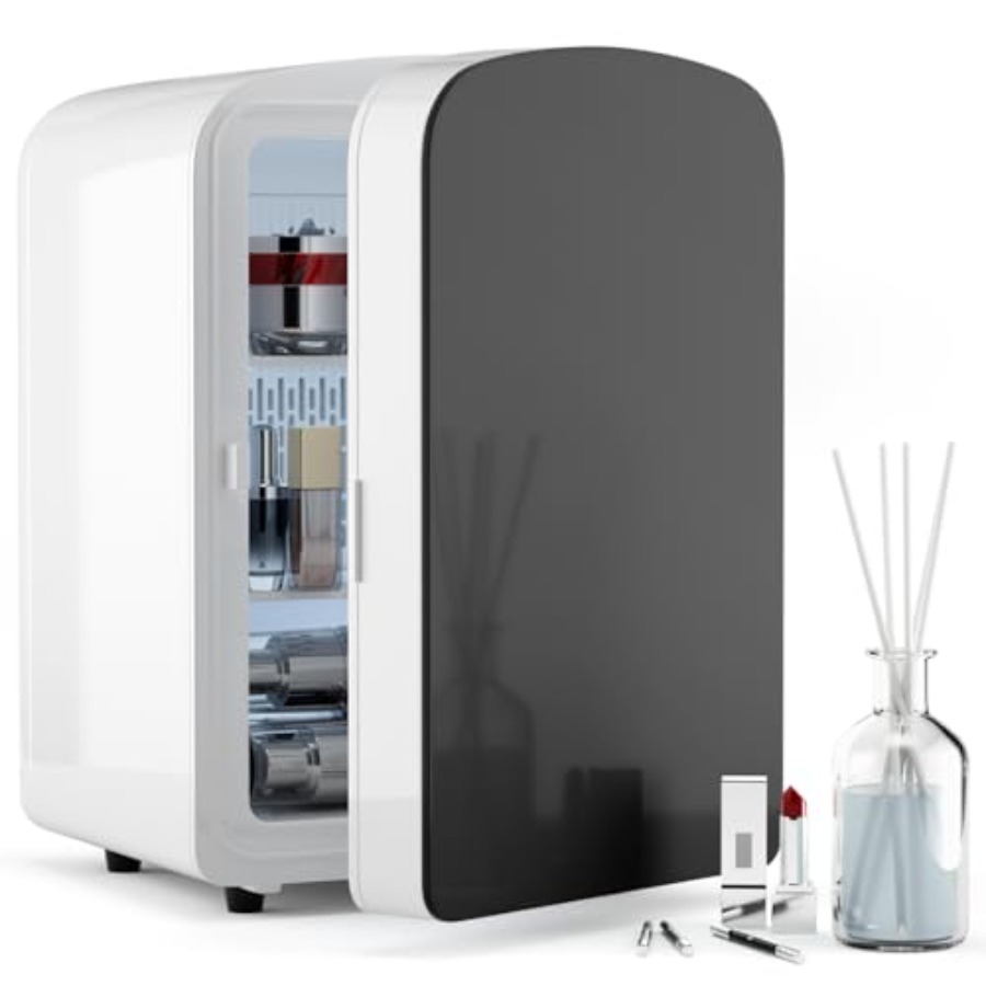 9L Mini Fridge for Bedroom Car - Beauty Makeup Desk ulasan dan harga