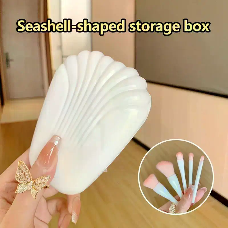 5Pcs Portable Makeup Brush Set - Beauty Makeup Hd ulasan dan harga