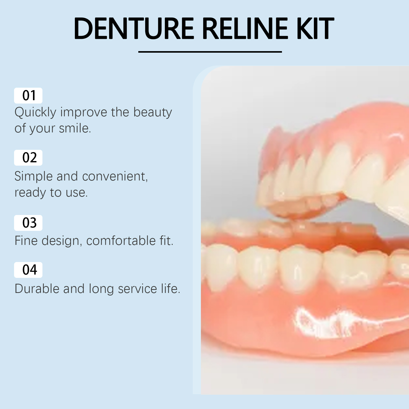 Cosmetic Tooth Veneer Kit - De - Beauty Makeup Products ulasan dan harga